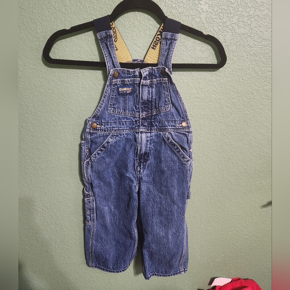 OshKosh B'gosh Denim Overalls Size 2T